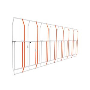 CAME aukštos kelio užtvaro grotelės  (h-1300mm)