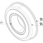 Veleno guolis 25,4mm